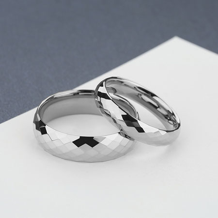 His and Hers Tungsten Wedding Bands