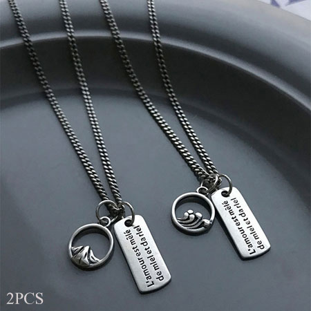 Matching Chains for Couples in Sterling Silver