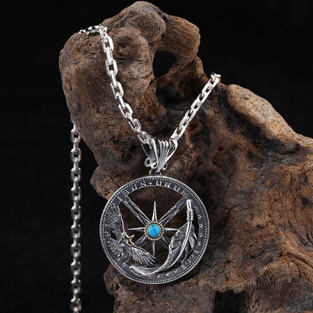 Meaningful Necklaces for Guys in Sterling Silver