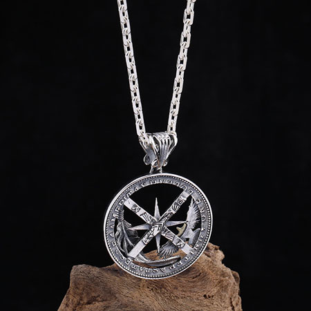 Meaningful Necklaces for Guys in Sterling Silver