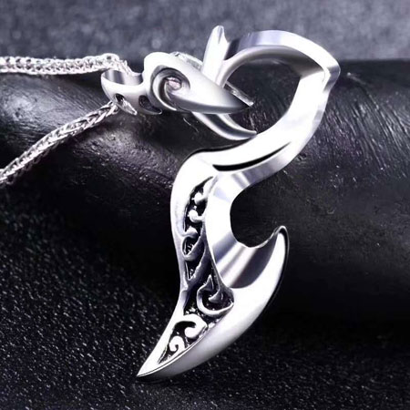 Promise Necklace for Boyfriend in 925 Sterling Silver