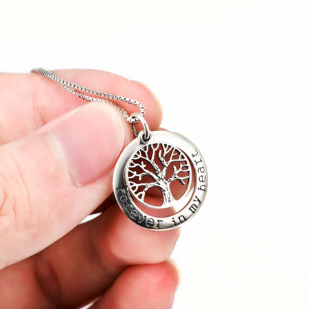 Sterling Silver Meaning Tree of Life Pendant