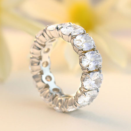 Sterling Silver Wedding Rings With Cubic Zirconia