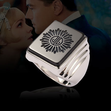 The Great Gatsby Ring In Sterling Silver